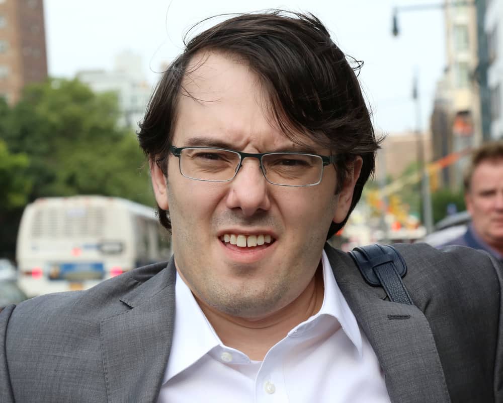 Pharma bro's lack of self control lands him in jail